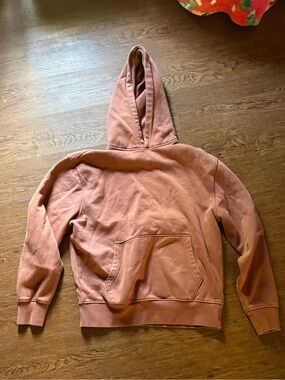 Old Navy Mauve Women's Hooded Pullover Sweatshirt